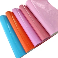 30x135cm mirror solid smooth pu faux leather fabric sheet for making shoebaghair bowdecorationcraft