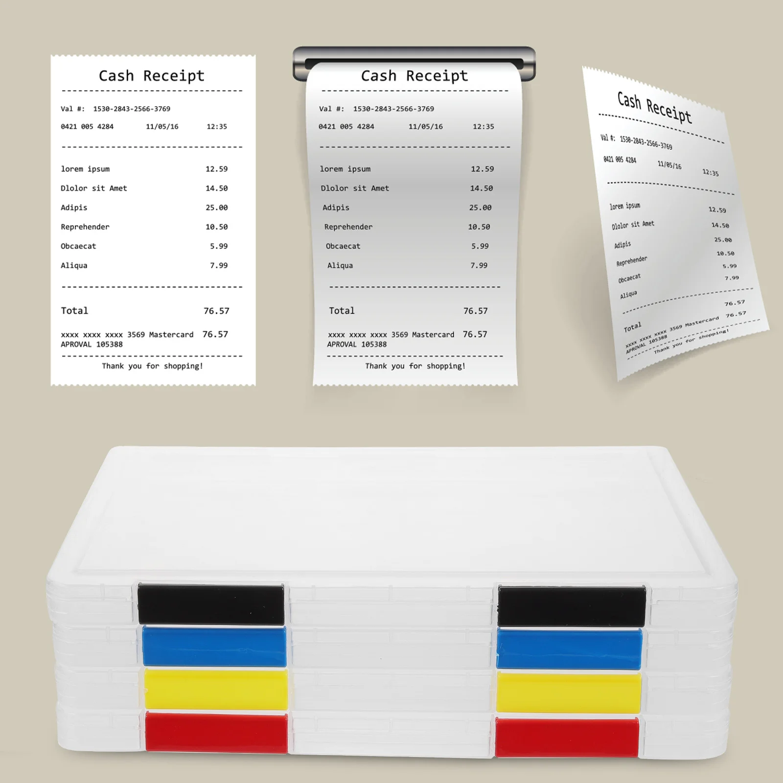 

File Box A4 Case Storage Organizer Plastic Document Paper Boxes Folder Holder Pukka Portable Cases Transparent Project Clear