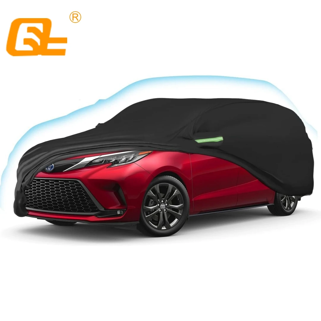 

Водонепроницаемый чехол для автомобиля 2020-2024 Toyota Sienna ветрозащитный снегостойкий дождь град солнце УФ-защита полная наружная крышка