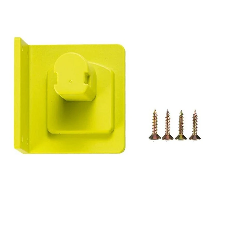 

Promotion! 1 Packs Tools Drill Mount Holder, Fit For Ryobi 18V Tool Holder Dock Hanger With Screws