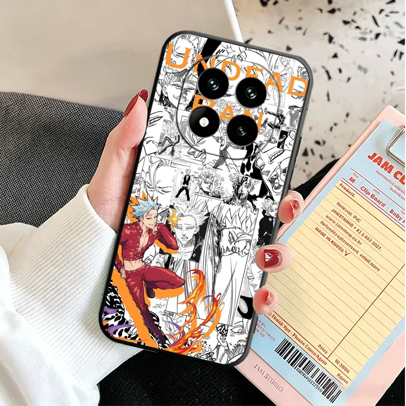 Мягкий силиконовый чехол для телефона Xiaomi Redmi Note 15 14 13 12, с дизайном «Семь смертных грехов» (Мелиодас), для моделей 11 Pro Plus, 12S, 11S, 10S, 10, 11T 5G (art.: 3920da480ba41) - 3920da480ba41