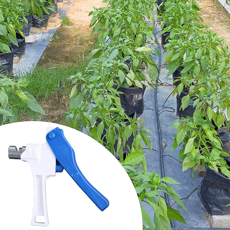 

Hole Punch Drip Irrigation Hole Punch Tool Garden 4mm Grip Hole Puncher Irrigation Hose Punch for Dripper Inserting