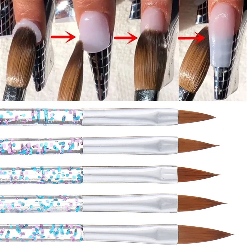 

3/5PCS Nail Brush Engraving Dotting Drawing Painting UV Gel Carving Pen Acrylic Beauty Nail Art Nail Tools Brushes For Manicure