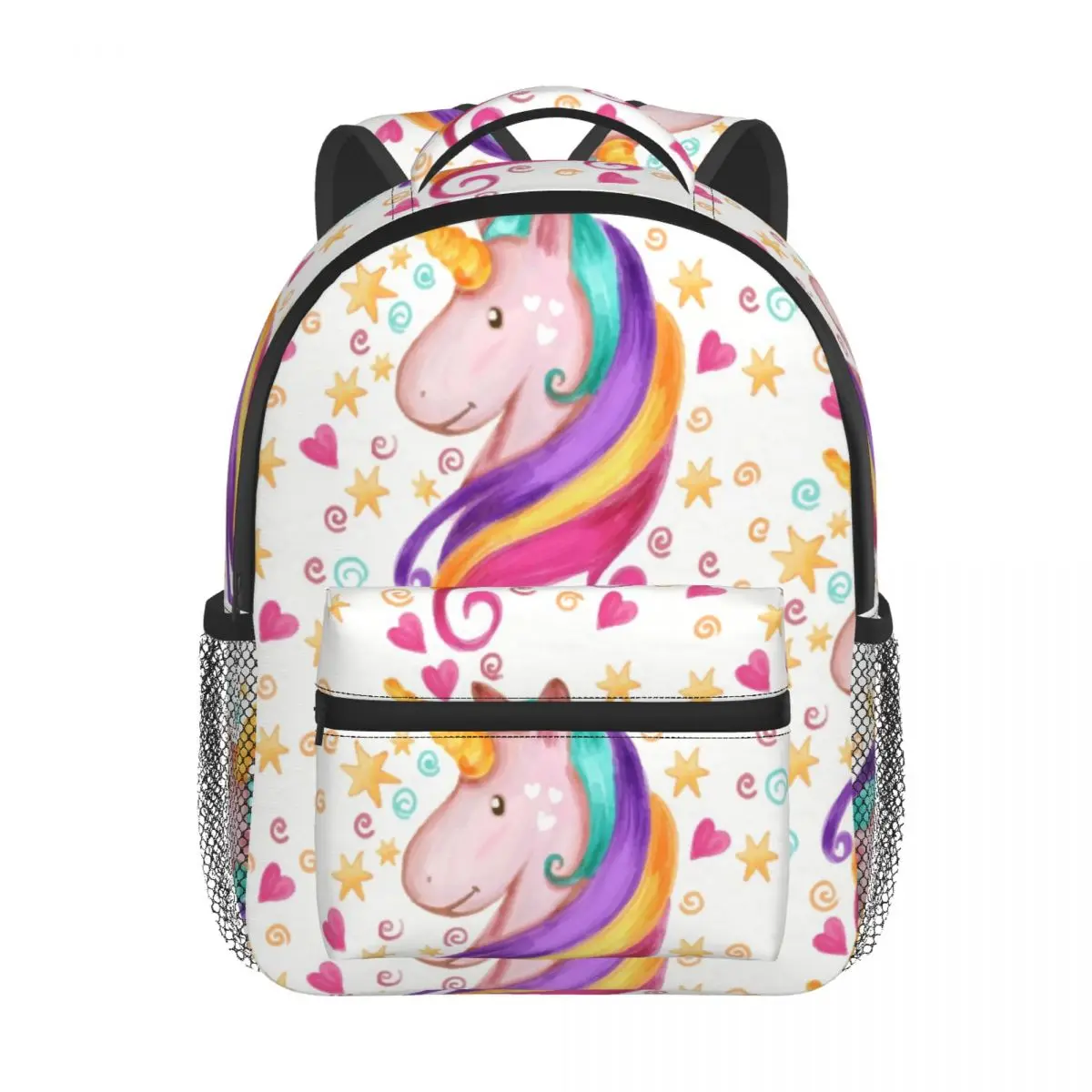 Children Bag Unicorn Kids Bag Kindergarten Preschool Backpack for Boys Girls 3-4-6 Years Old