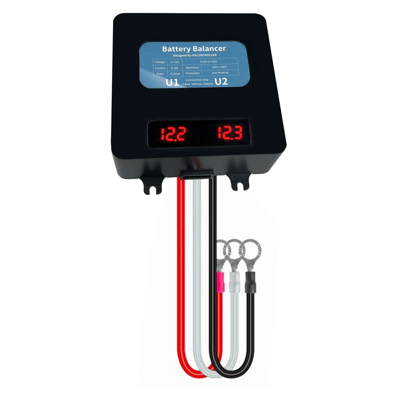 Новый эквалайзер для батарей, балансир для батарей 0-10 А, балансир для свинцово-кислотных, литий-ионных, литий-железо-фосфатных аккумуляторов 24 В, 48 В, 60 в, 72 в, 96 в