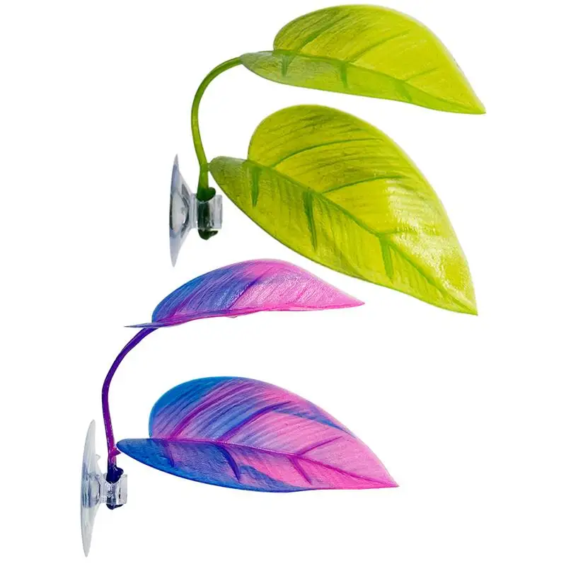 Подставка для рыбы Betta аквариумные листья растения украшение декоративное