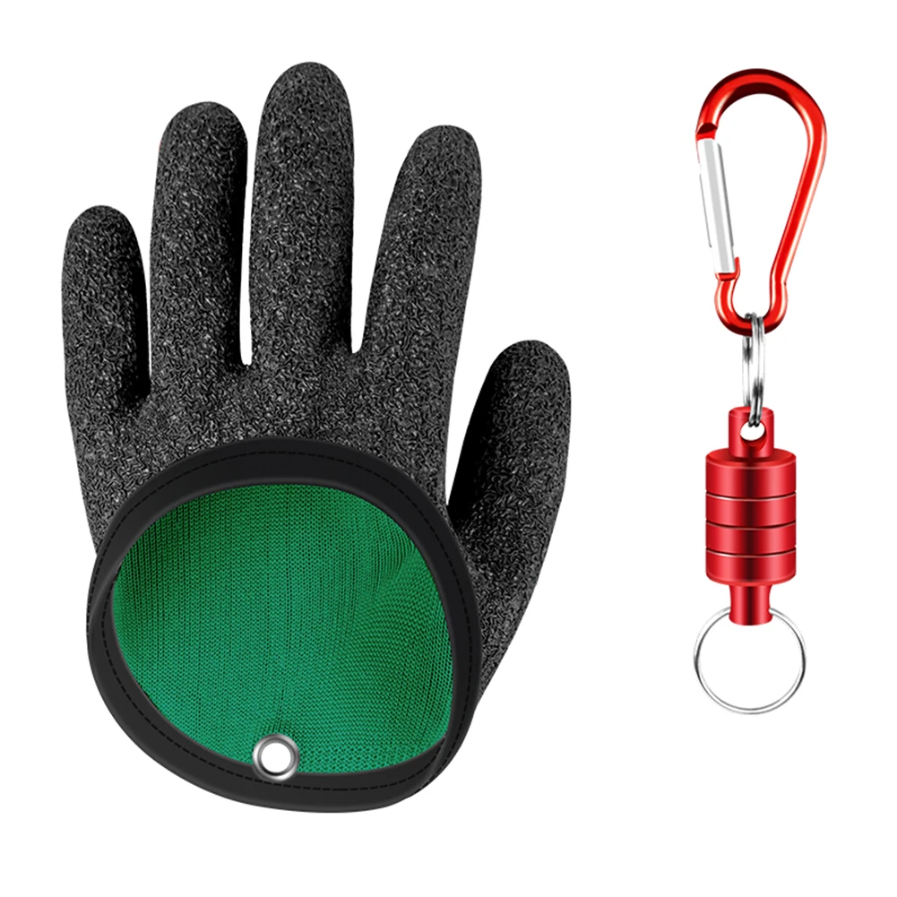

Enhanced Grip Fishing Gloves with Magnetic Release Optimal Hand Safety for Recreational and Professional Anglers