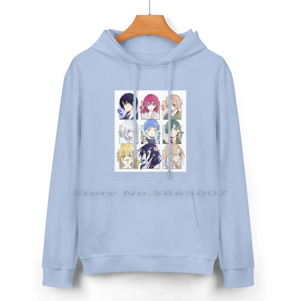 Толстовка Yona Of The Dawn | с капюшоном из чистого хлопка изображением темного дракона