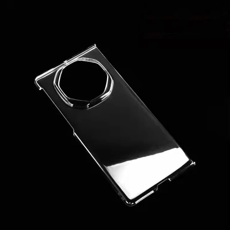 Ультратонкий прозрачный твердый пластиковый защитный чехол с откидной