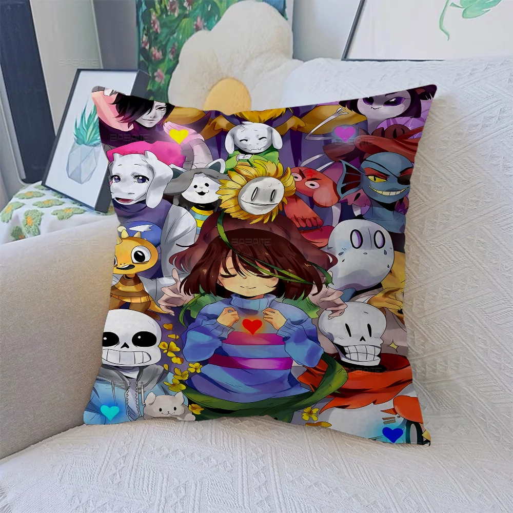 Аниме дизайн игры Undertale наволочка декоративная подушка диван домашний декор