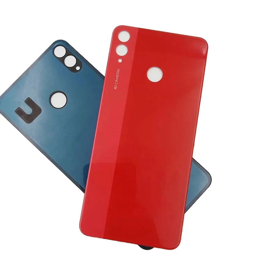 Задний корпус для Honor 8X стеклянный крышка аккумулятора задняя дверь сменный