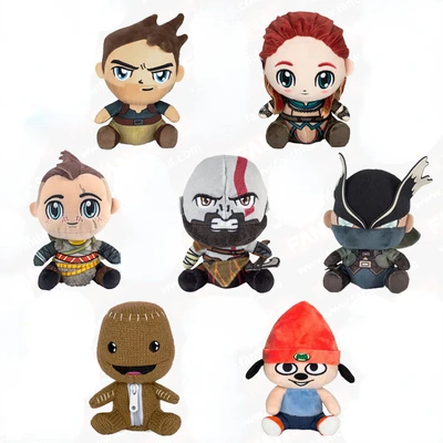 

Godofwar Plush Kratos Aloy Sackboy Horizon Uncharted Series Protagonist Plush Figure Toy