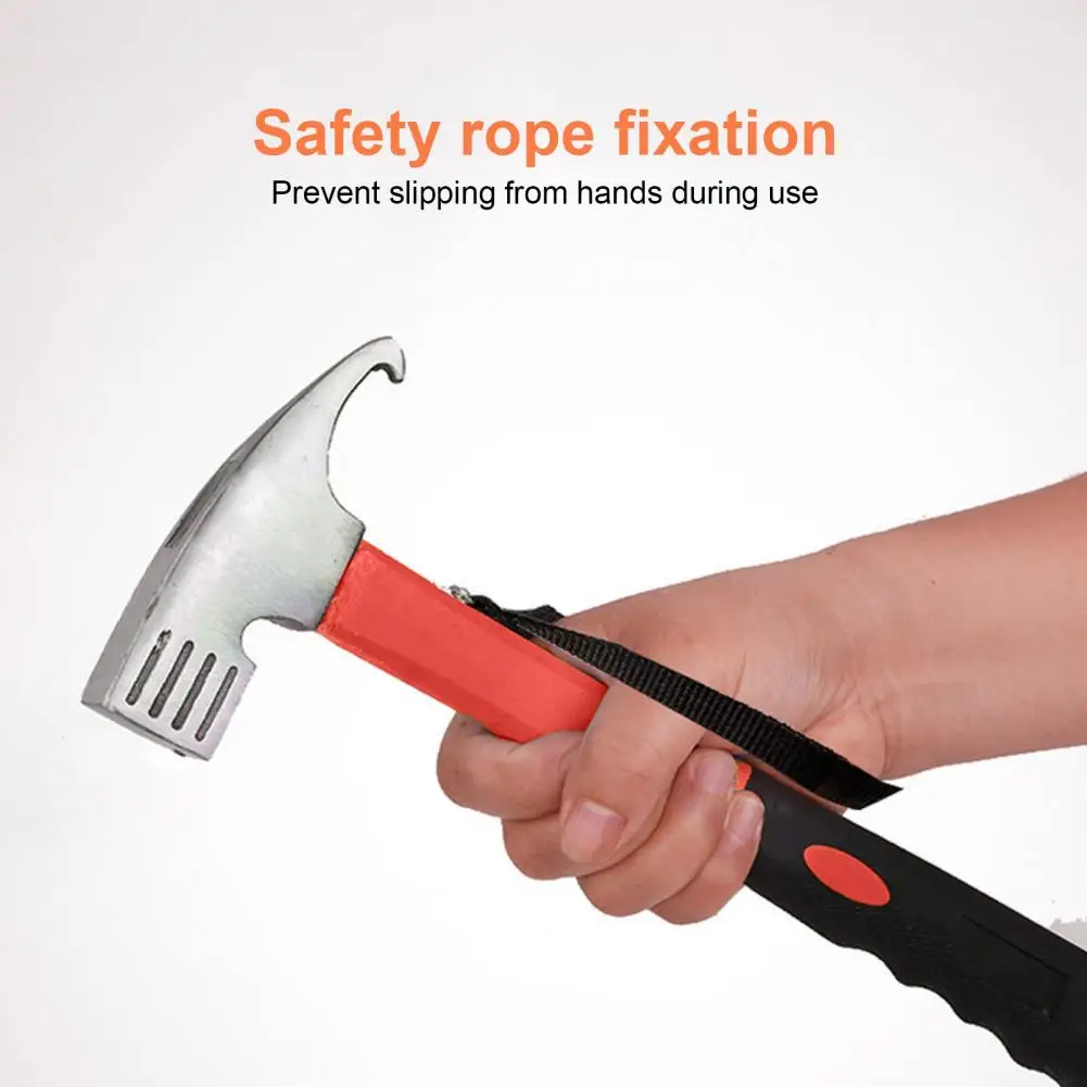 

Heavy-duty Camping Hammer Ergonomic Camping Hammer with Stake Puller Corrosion Resistant Outdoor Tent Tool for Camping Supplies