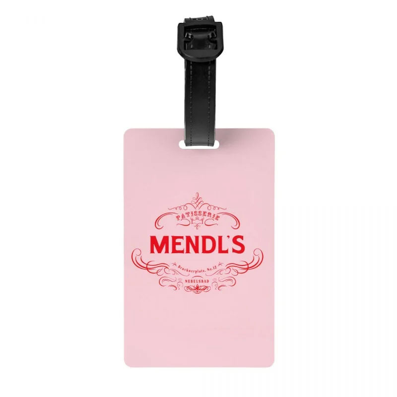 

Cute Mendl’s Patisserie Luggage Tags Custom Baggage Tags Privacy Cover Name ID Card