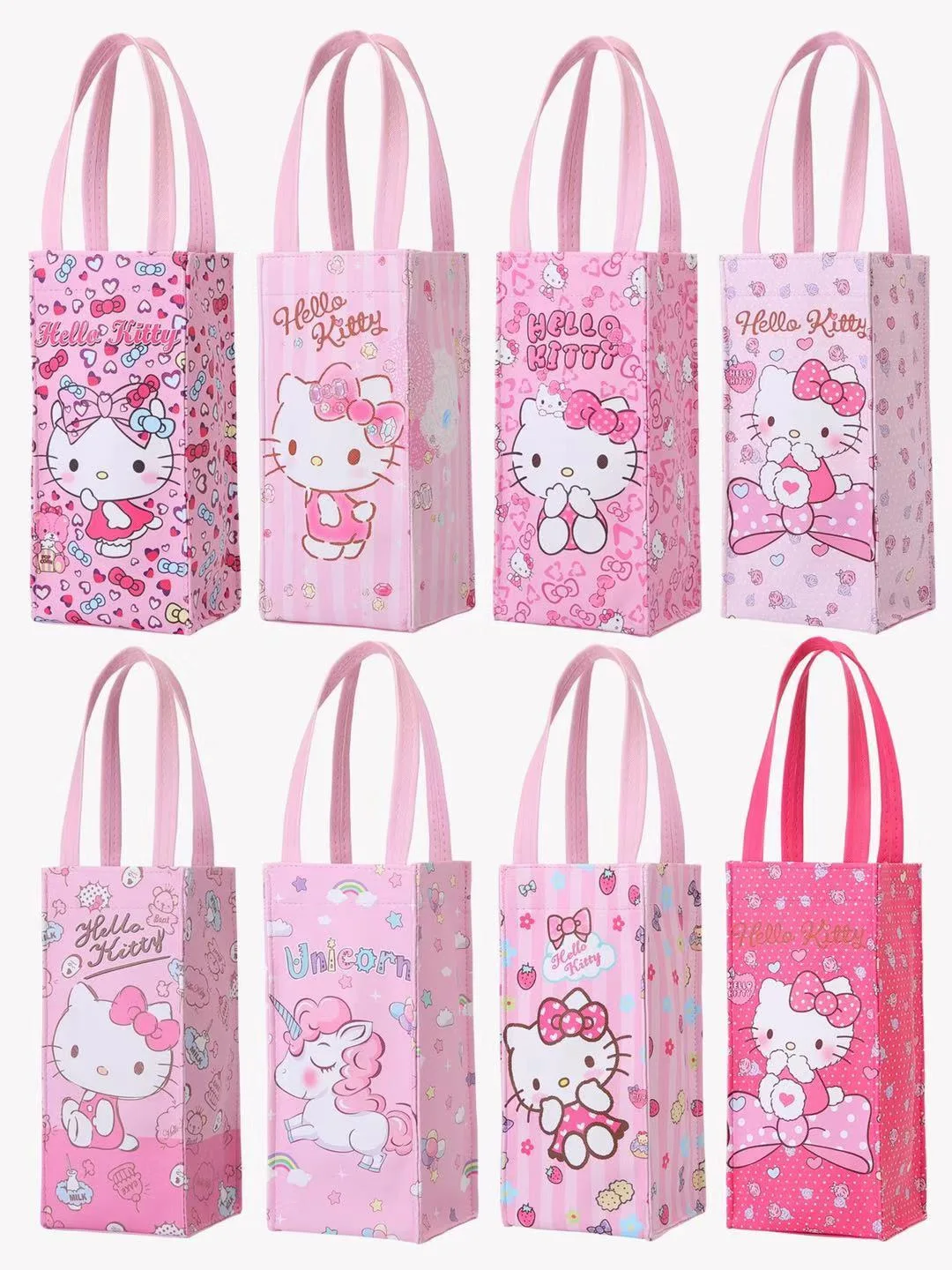 Сумка для воды Hello Kitty с рисунком из мультфильма сумка бутылки водой портативный