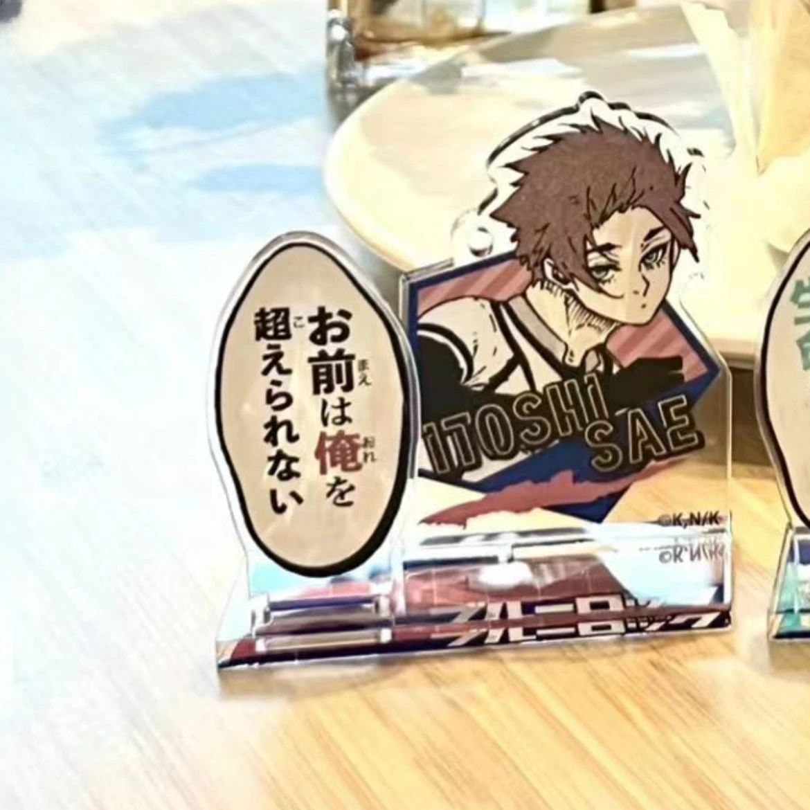 Аниме Синий замок Itoshi Sae Rin Косплей Милая мультяшная акриловая стоячая вывеска