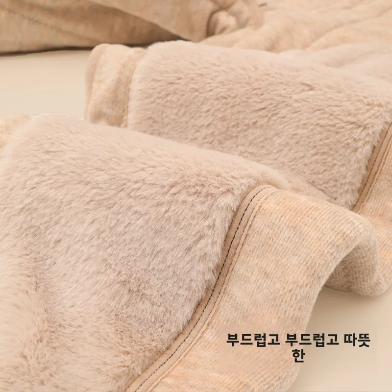 Зимние утепленные брюки мужские с длинными рукавами на флисовой подкладке