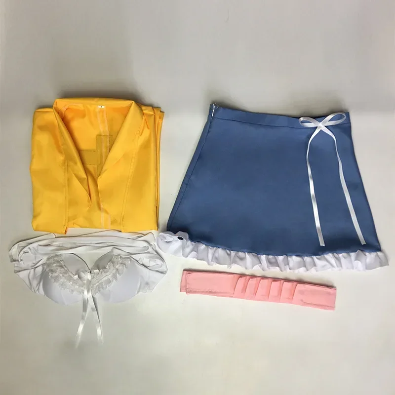 Danganronpa V3: Killing Harmony Angie Yonaga Косплей Костюм Униформа Аниме Хэллоуин Карнавальный