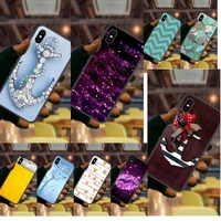 glitter anchor in gold for samsung galaxy a50s a51 a52s a53 a60 a6s a70 a70s a71 a72 a80 a81 a8s a9 a90 a91 5g protector phone