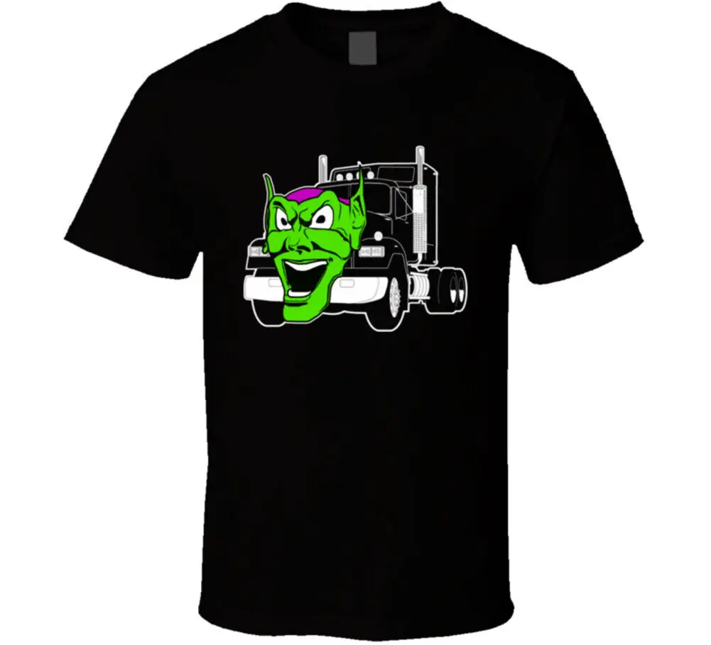 Футболка с длинным рукавом изображением грузовика