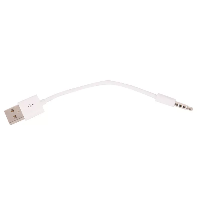 

AUX Audio To USB 2.0 Male Charge Cable Adapter Cord For Car MP3 USB Data Charging Adapter compatible for iPod