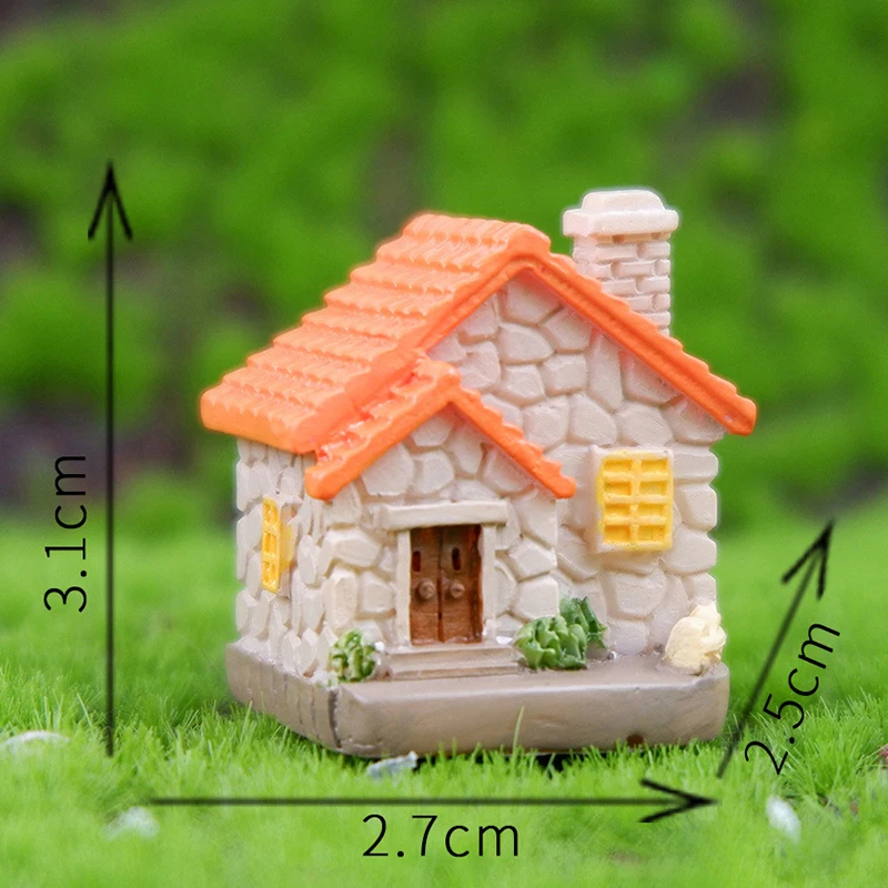 

Миниатюрный садовый дом из смолы