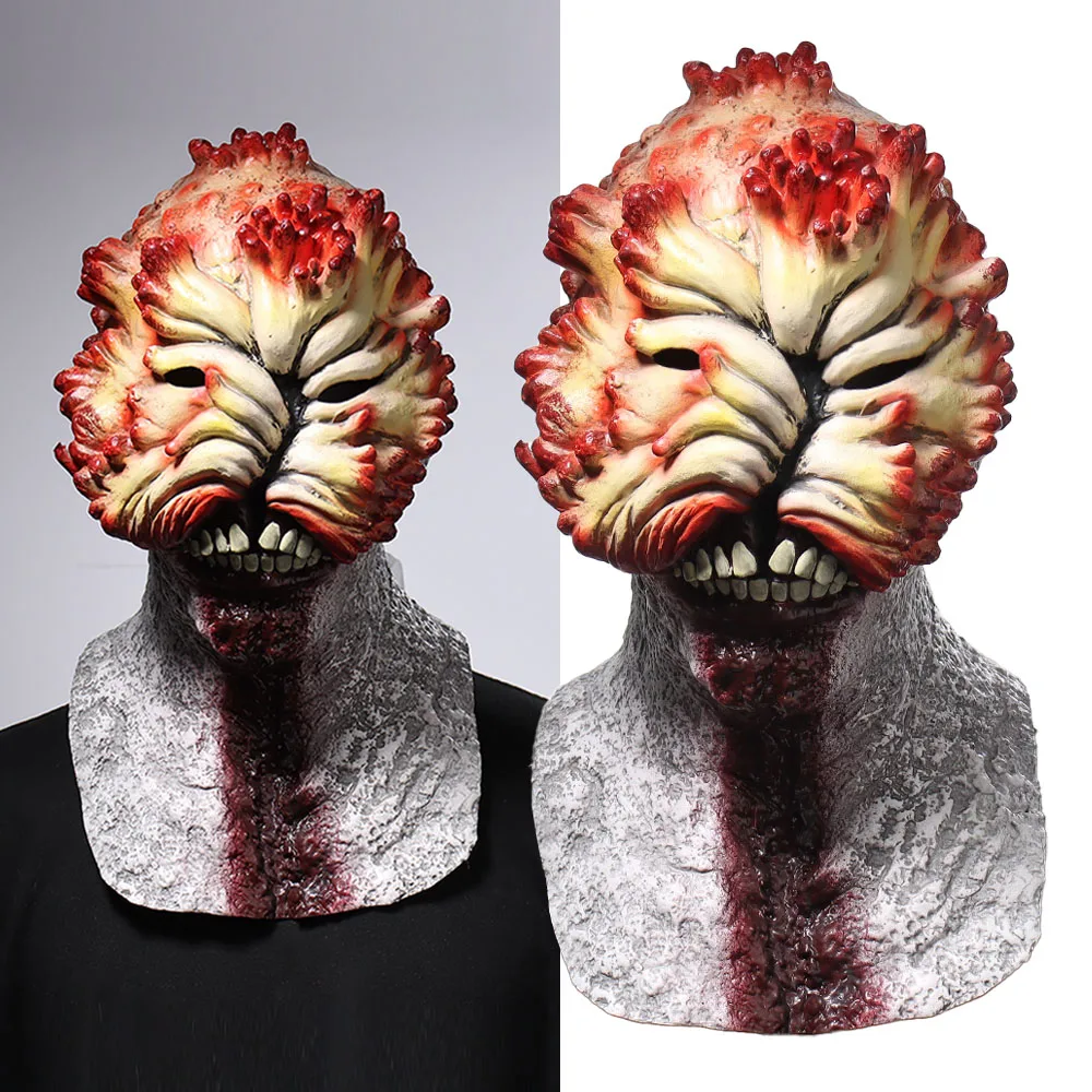 Последний из нас, маска зомби, маска для косплея, ужас, Череп, демон, кровавый убийца, шлем, Хэллоуин, карнавальный костюм, реквизит