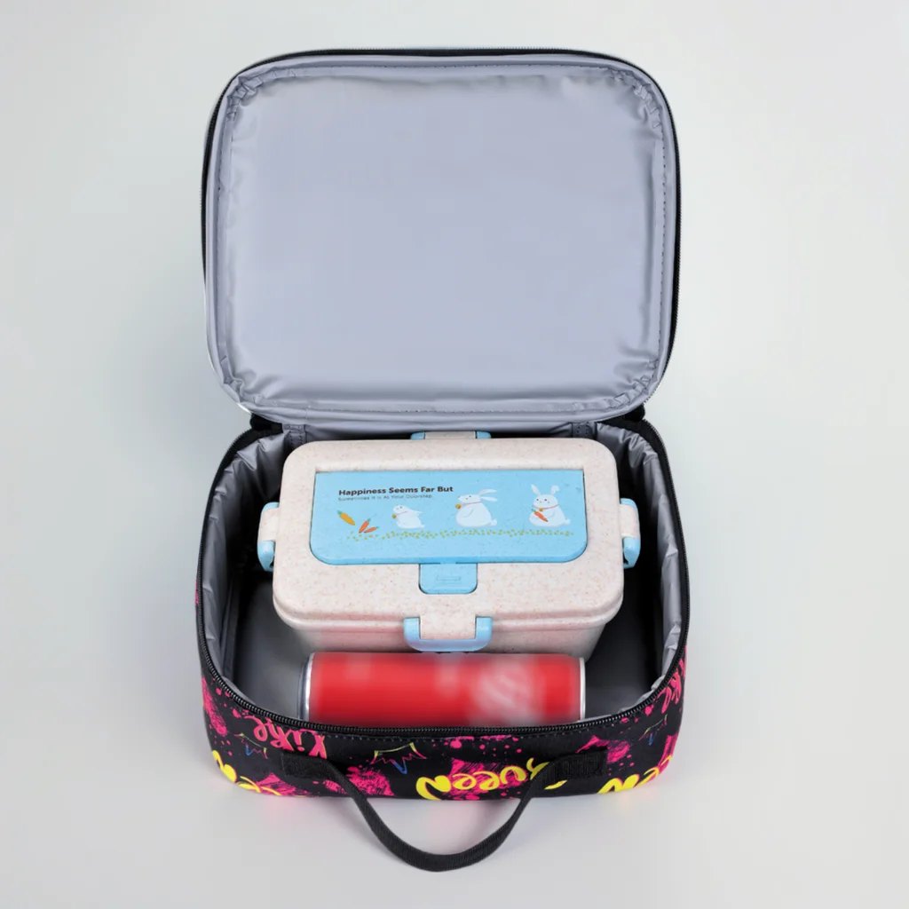 Детский Ланч-бокс изолированная мягкая сумка мини-холодильник термос для