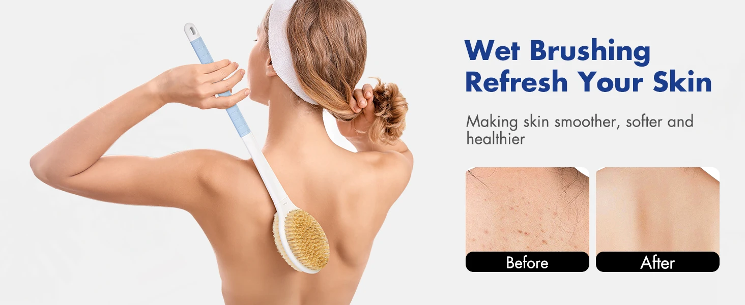 back scrubber for shower