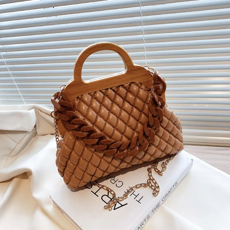 

Chain Bag Messenger Bag Women's Bag 2022 Spring Brand Bag New Trendy Fashion Handbag All-match Rhombus Shoulder Bag