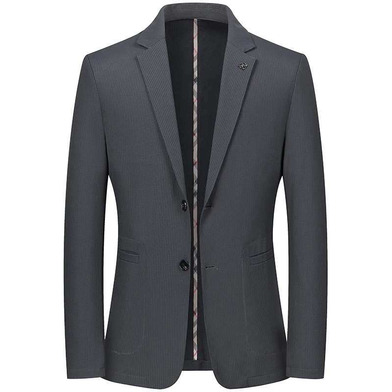 

2023 Мужская Высококачественная модная деловая Красивая дышащая эластичная куртка для отдыха для молодого и среднего возраста