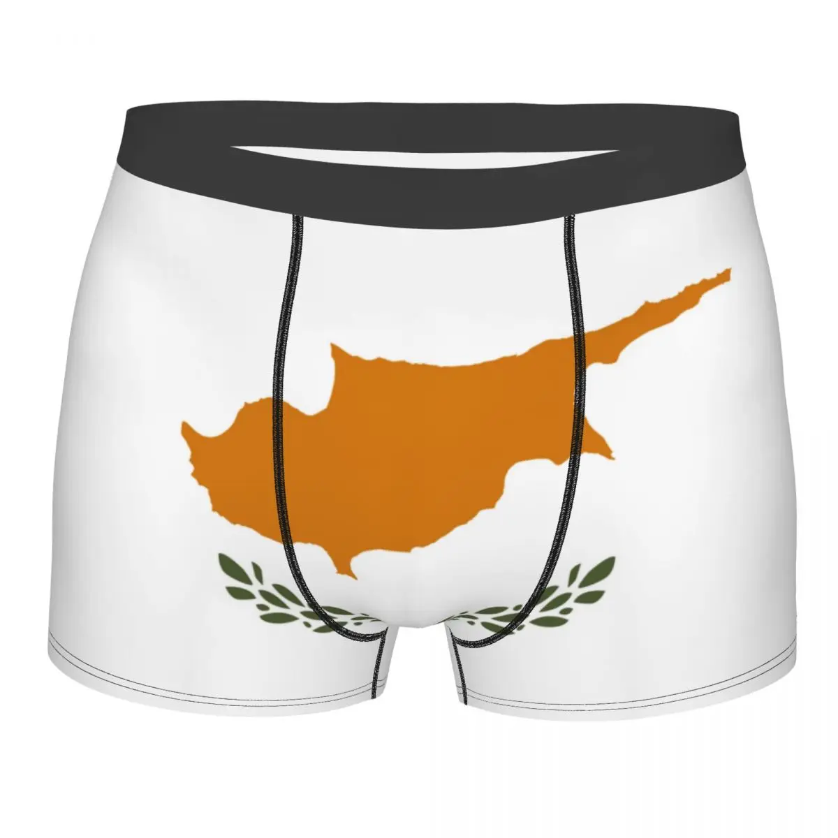 

Boxer Men Underwear Male Panties Flag Of Cyprus Shorts Boxer Comfortable Shorts Homme