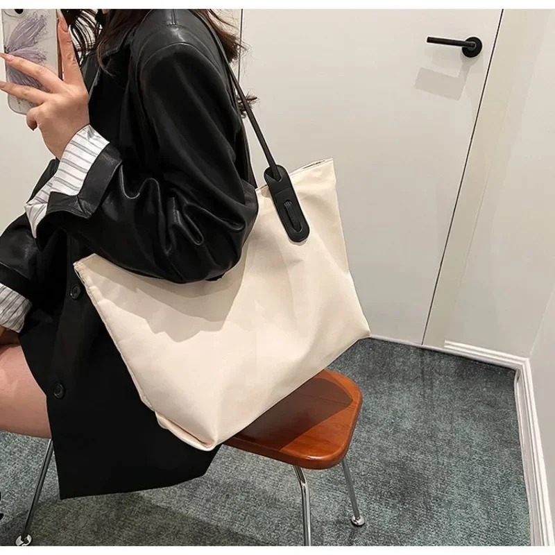 Холщовая Сумка-тоут GAINNY для женщин повседневная вместительная сумочка на плечо