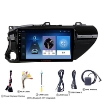 for toyota hilux android 10 version large screen multi function navigation special vehicle car radio automotive mp5 audio