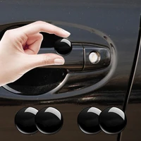 4pcs car door lock keyhole anti blocking protection stickers interior accessories for hyundai santa fe sonata solaris ix25 azera