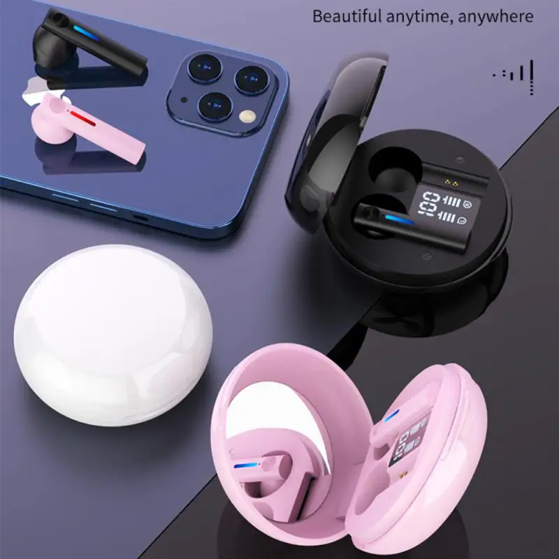 

TWS-стереонаушники T15 с поддержкой Bluetooth 5,0 и микрофоном
