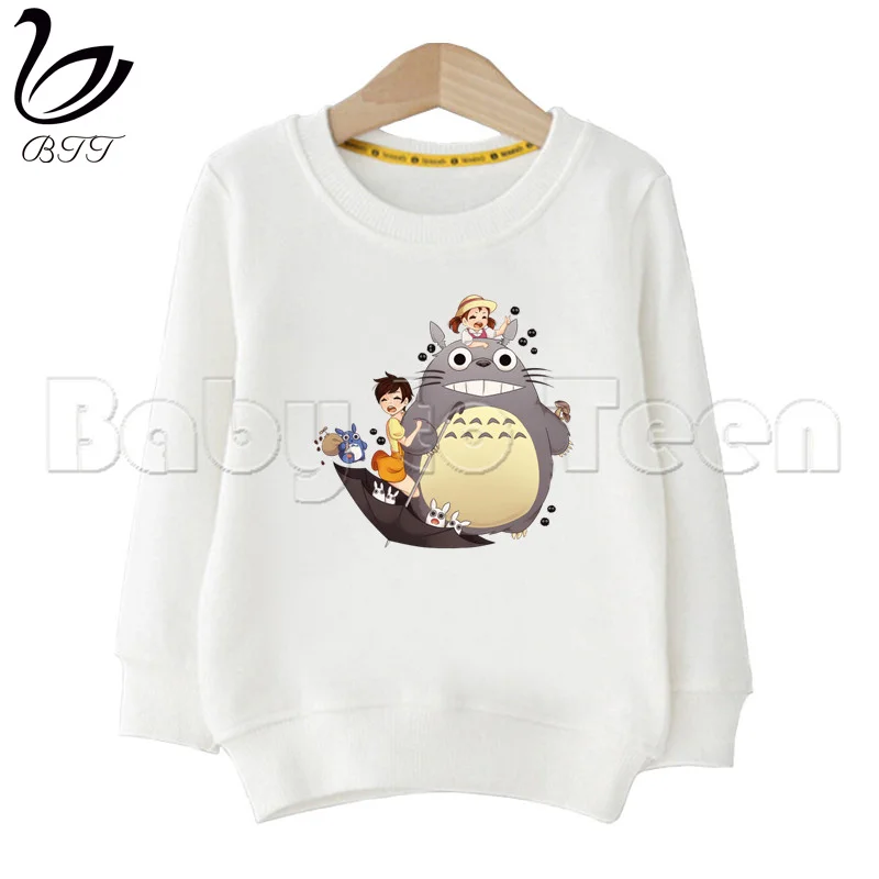 

Totoro Cute Baby Boy Girl Print Cartoon Funny Kids Sweatshirt Children Fashion Long Sleeve Hoodies,Drop Ship