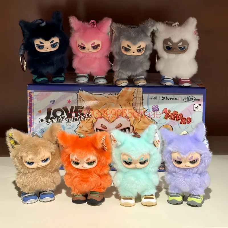 Фото Новинка Yhtoys: коллекционная миниатюрная мягкая пушистая подвеска-брелок в стиле каваи, загадочная коробка-сюрприз для взрослых, подарок. №3