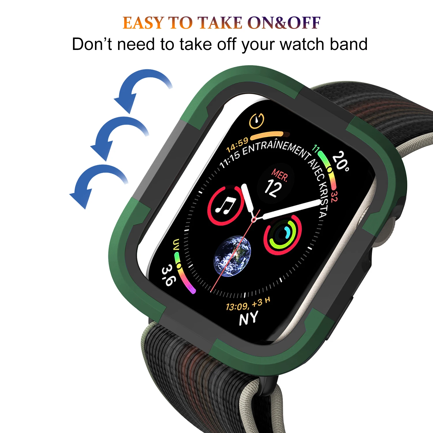 Cover For Apple Watch Ultra 49mm Case Hard PC Protective Cover Hollow Frame Bumper 44MM For Apple Watch Series 8 7 6 5 41mm 45mm