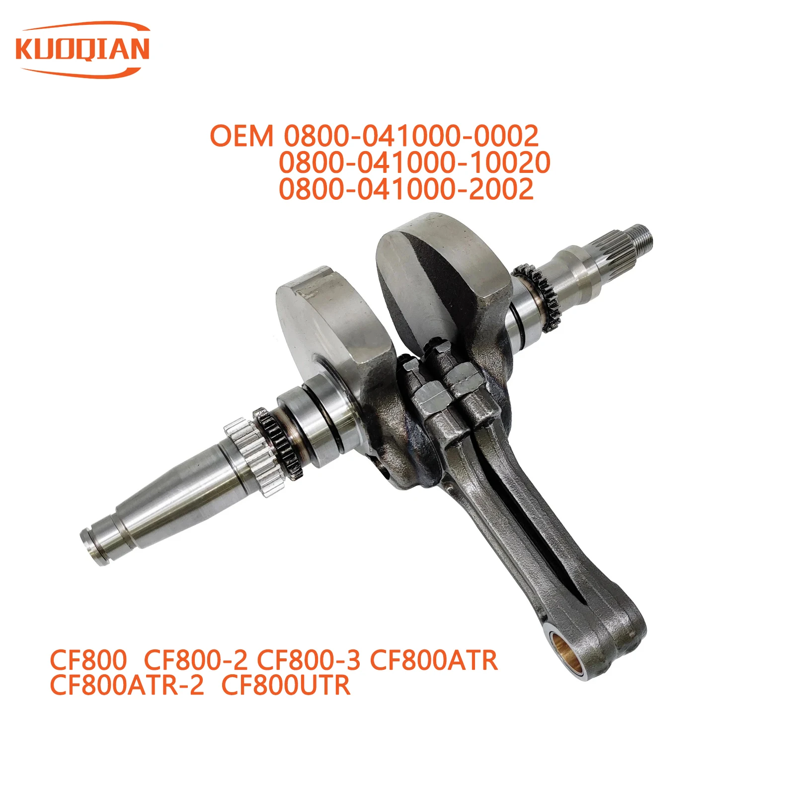 

Коленчатый вал в сборе для ATV UTV 800 U8 X8 Z8 0800-041000-0001 0800-041000-0002 0800-041000-2001Марка B QUAD GO KART