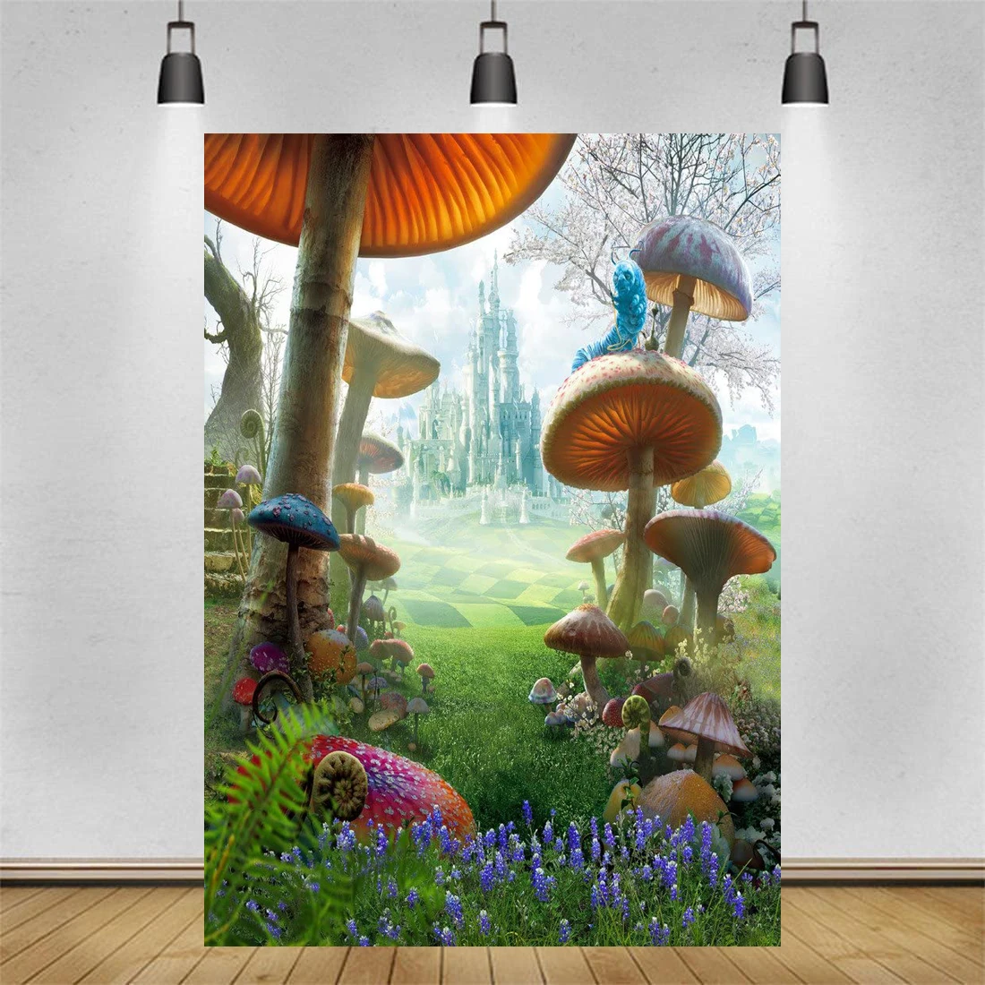 

Сказочный фон для фотосъемки с изображением страны чудес в комнате индивидуальный фон для фотосъемки декорация баннер постер реквизит для ...