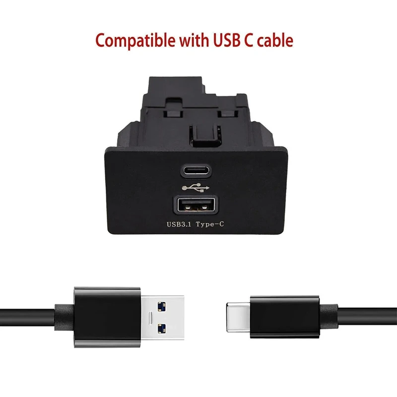 Двойной USB-модуль интерфейса для Carplay с Type-C Ford F-150 2016-2020