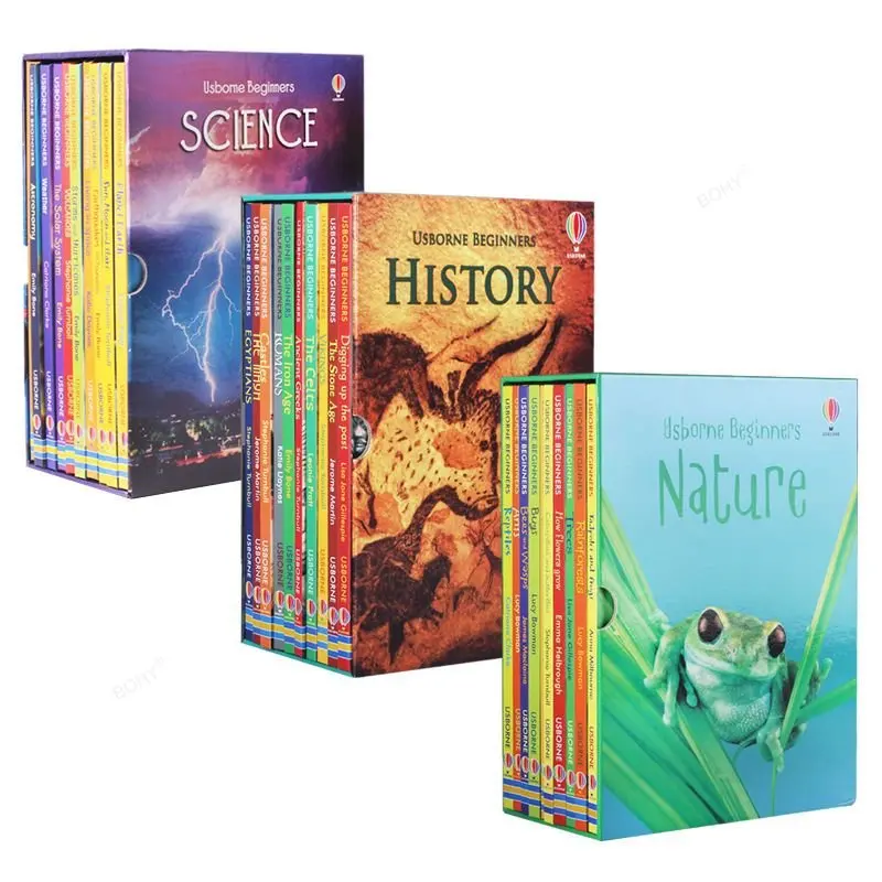 

Usborne Beginners Science Exploring Science/Nature/History 10 Volumes Hardcover/paperback Books