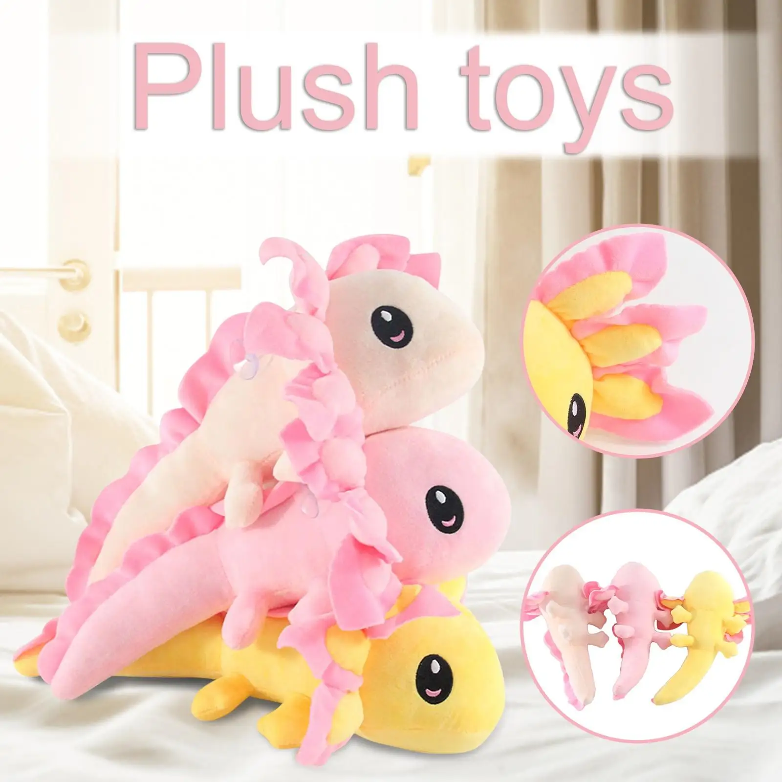 

Новая Axolotl Саламандра плюшевая кукла мультяшное животное кукла игра периферийные детские игрушки