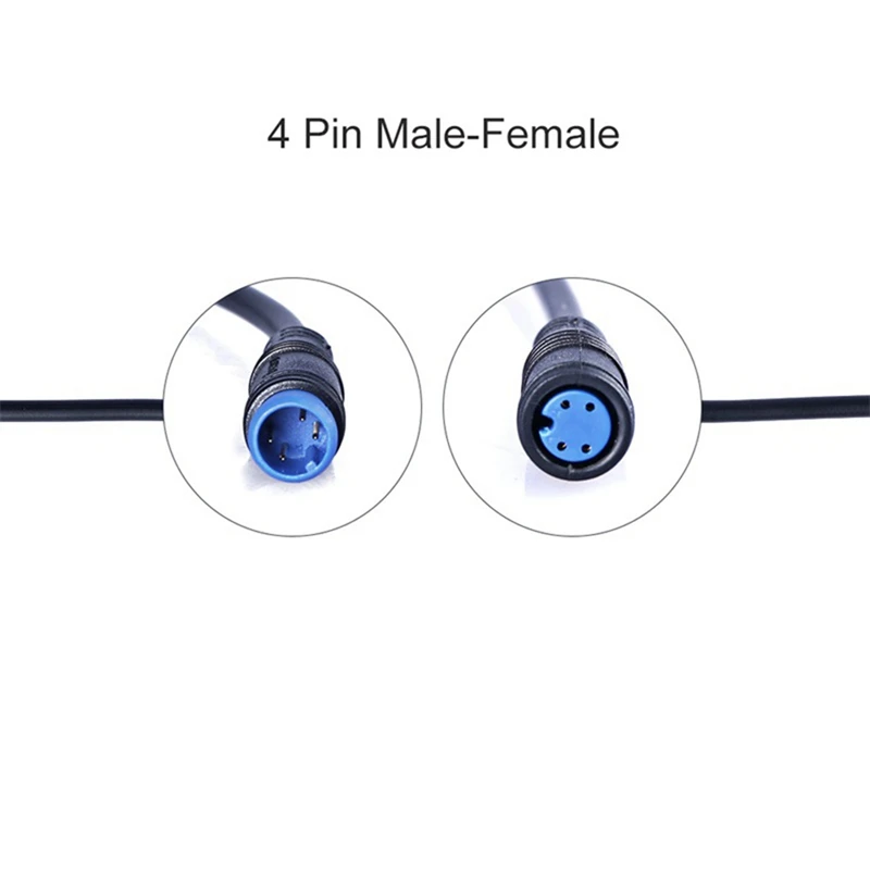 4-х контактный кабель-переходник для замены дисплея 850C P850C на комплекты с моторами Bafang BBS01B BBS02B BBSHD Mid Hub.