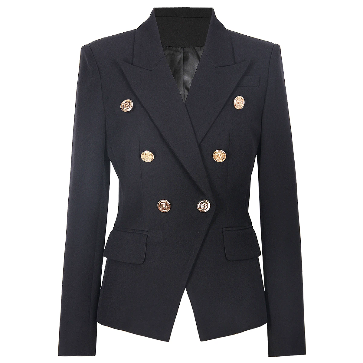 2022 New Senior Ladies Suit Jacket Fashionable Popular Classic Commuter Occupation Simple Atmosphere Small Suit Top Blazer