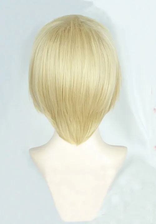 Аниме Юри! На Ice Yuri Plisetsky Yurio короткий светлый термостойкий косплей костюм парик |