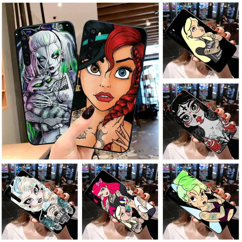 

Disney Princess Phone Case for Xiaomi Mi Note 11 10 Lite Mi 9T Pro xiaomi 10 10 CC9 Pro