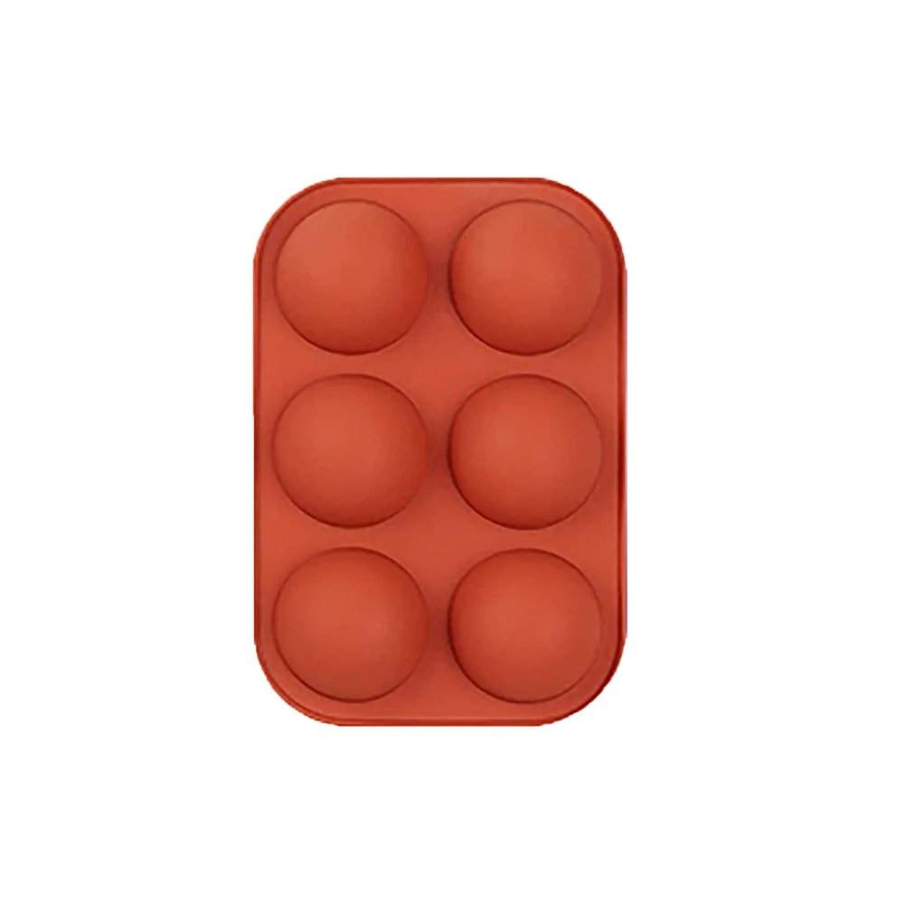 

Силиконовая форма для шоколадных бомб 6 формочек