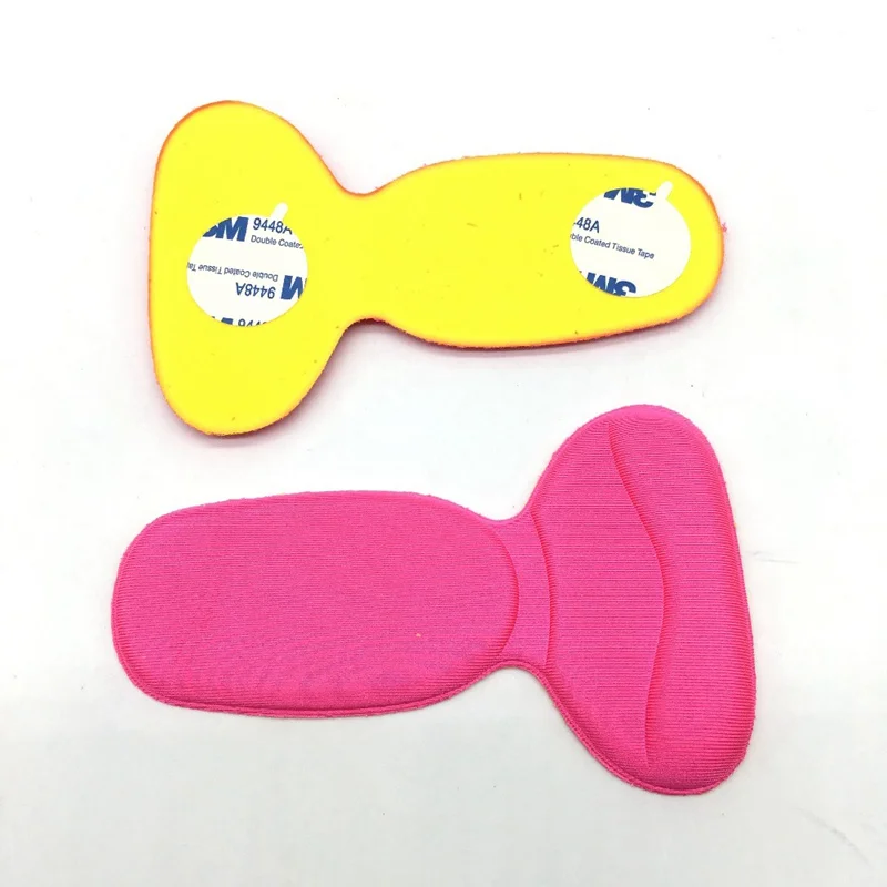 T-shape Shoe Heel Sticker Pad Foot Protector Cushion Shoe Insert Insoles for Women Heel Grips Liner Arch Support Adjustable Size